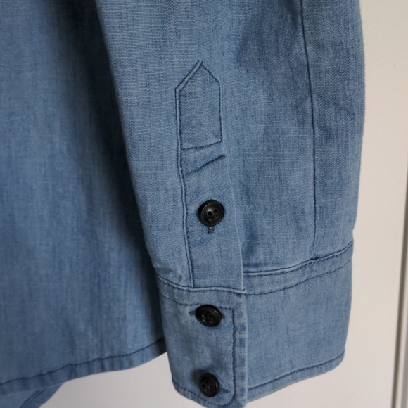 🌷Zara Woman Jean Shirt - Picture 5 of 9